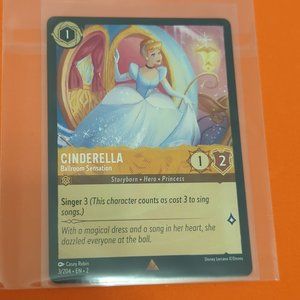 Disney Lorcana Cinderella Ballroom Sensation 3/204 - Non Foil - LP